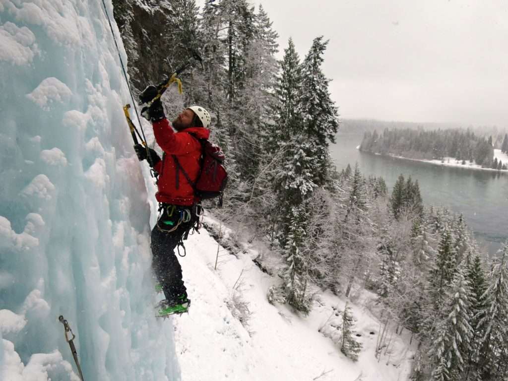 ice climbing