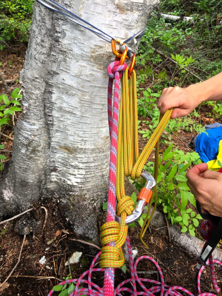 pulley system rock rescue