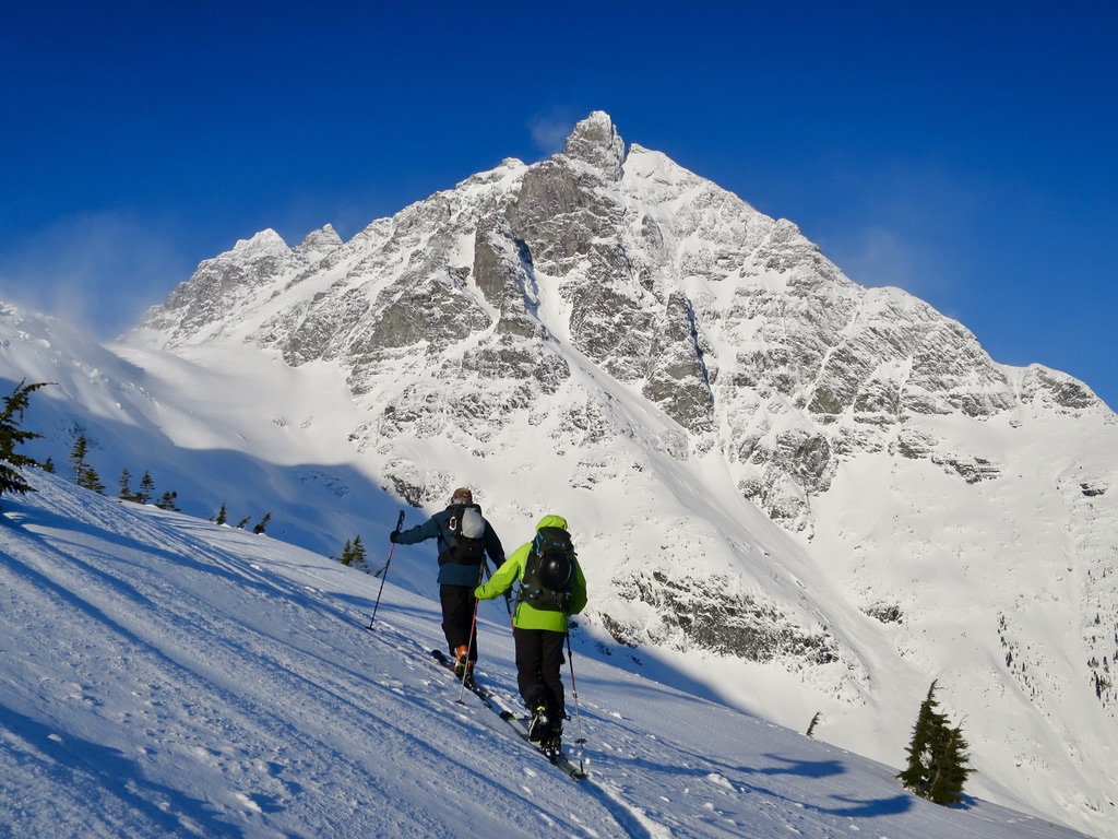 Burnie Glacier ski touring
