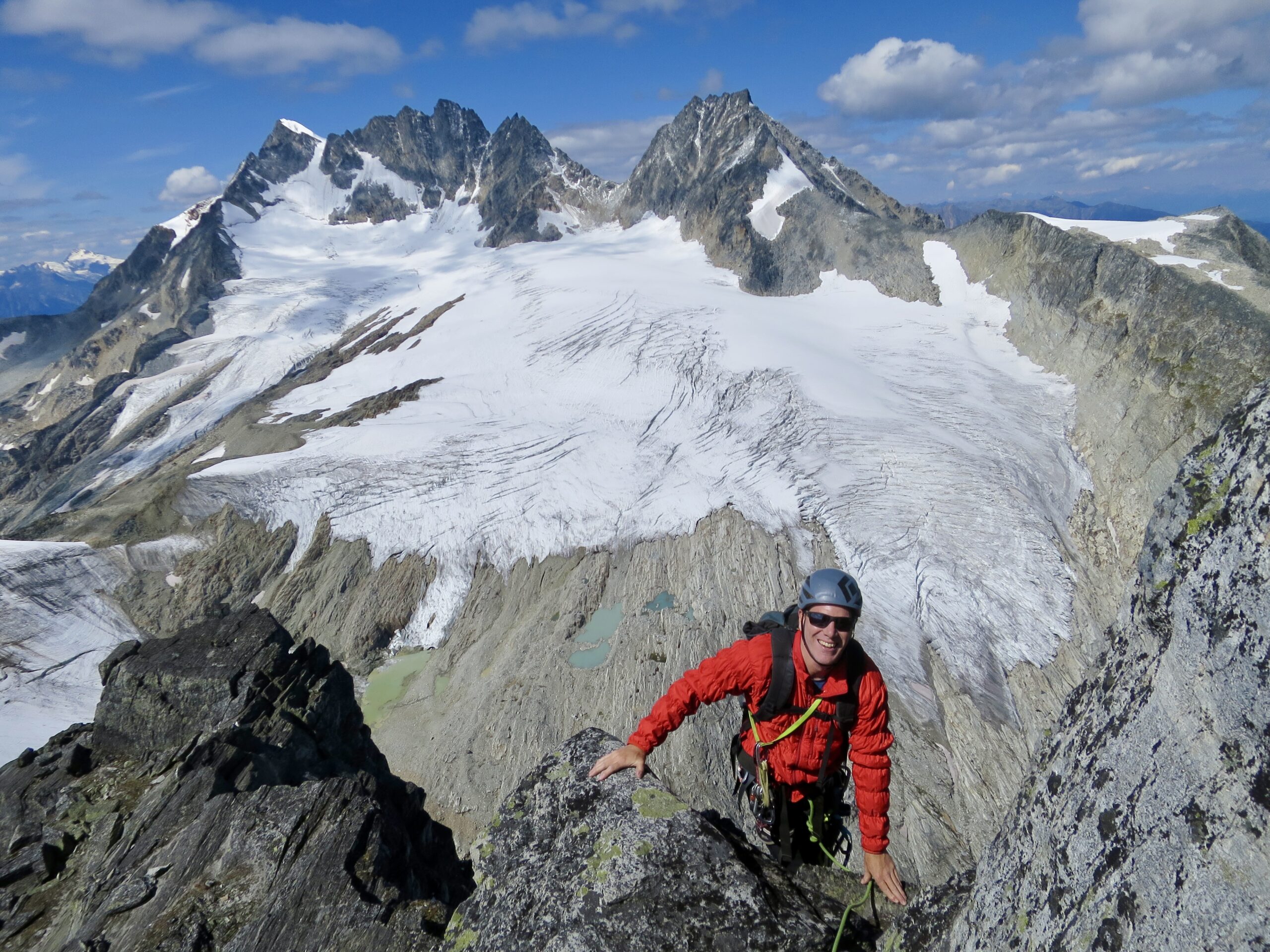 Mt tupper Rogers Pass Alpine climbing