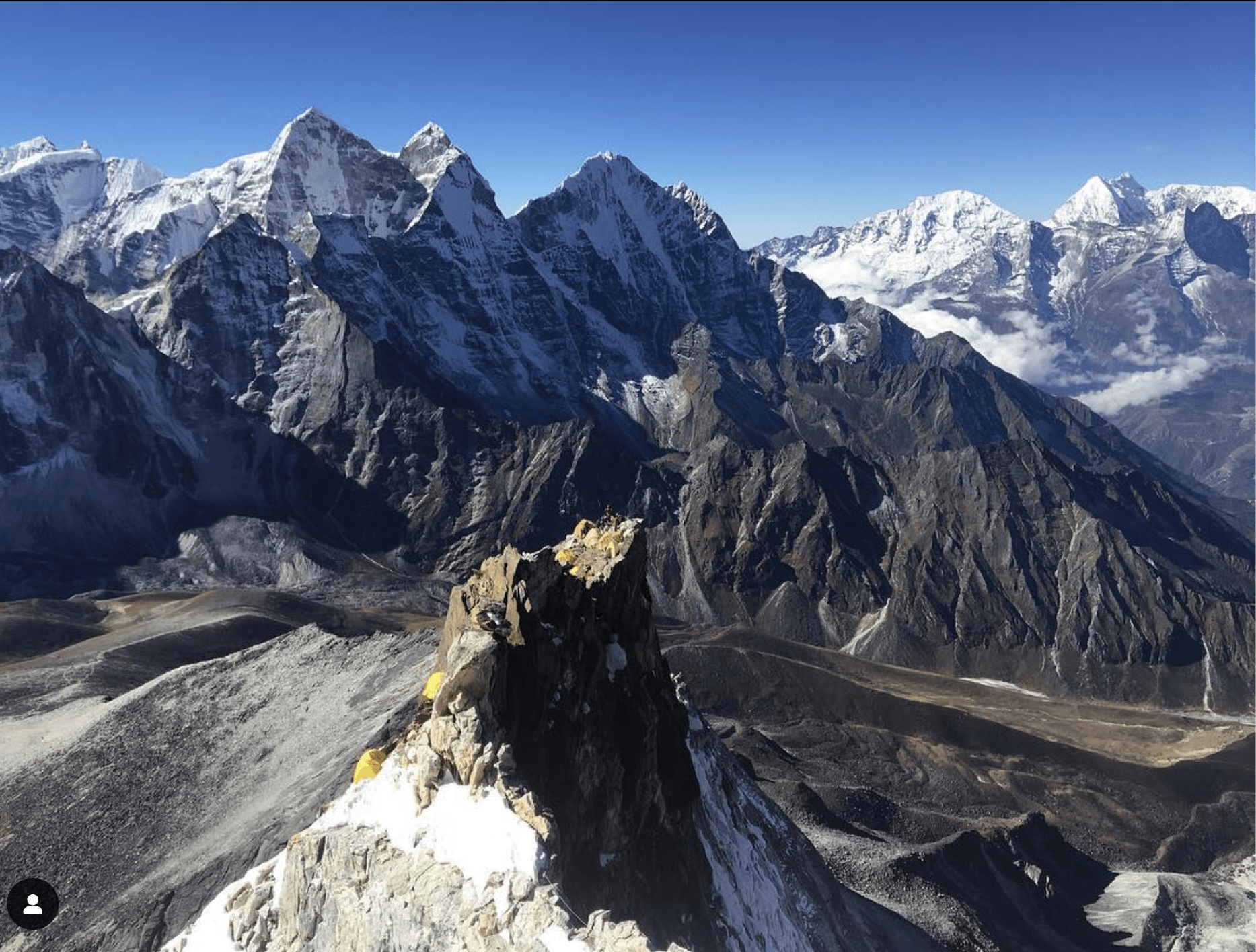 Ama Dablam Camp 2 nepal himalaya high altitude mountaineering