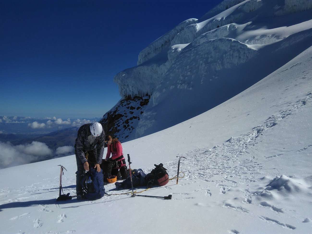 ski cayambe ecuador