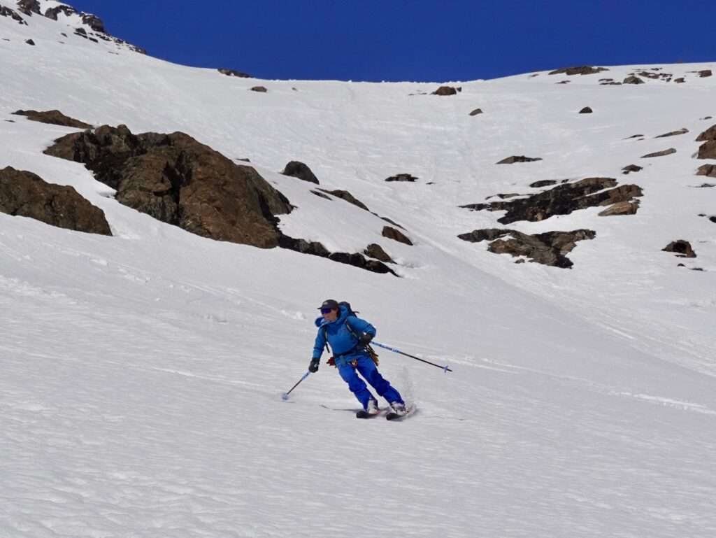 corn skiing lyngen