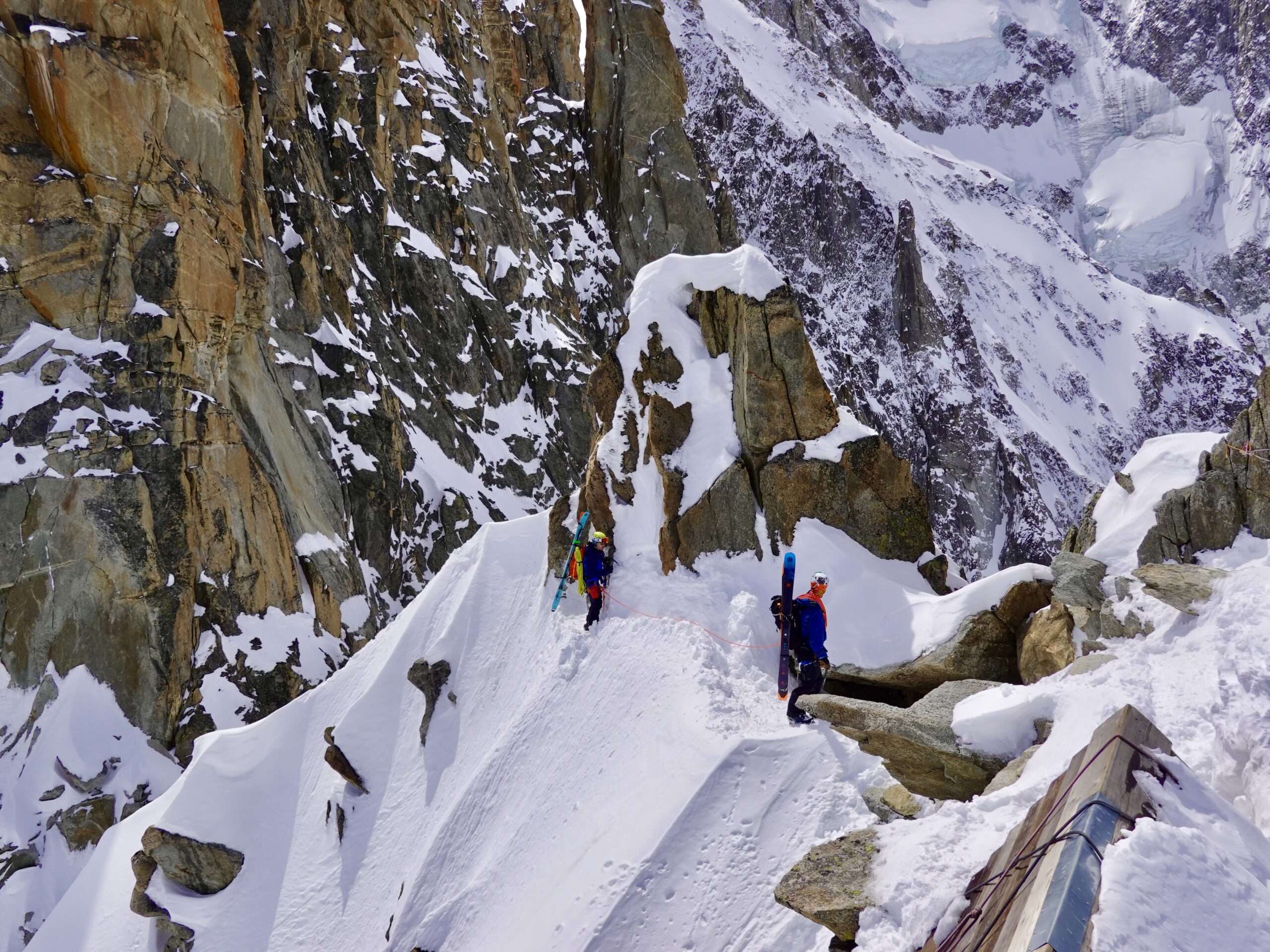 Brêche Puiseux Chamonix