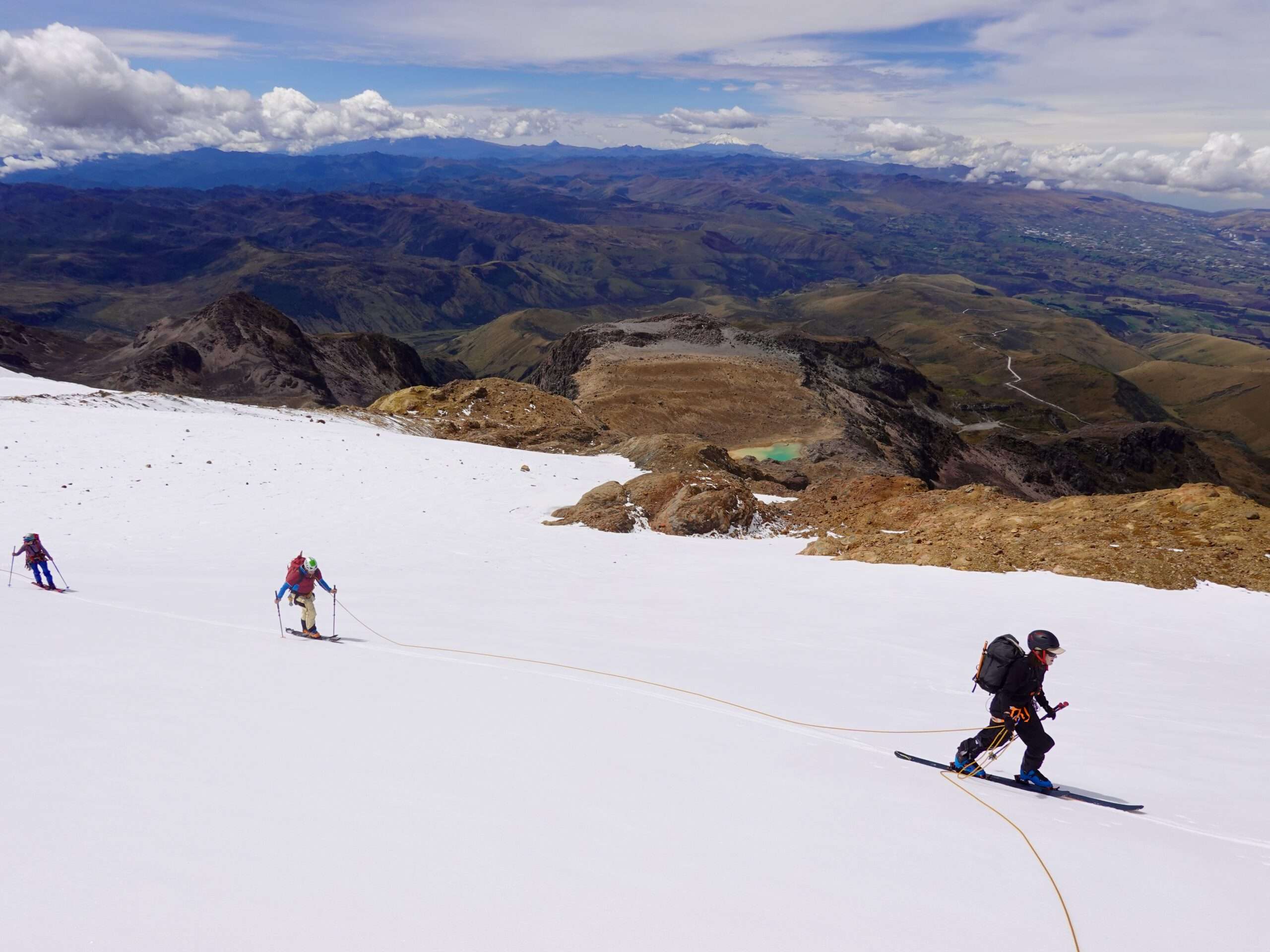 ski cayambe ecuador ski expedition