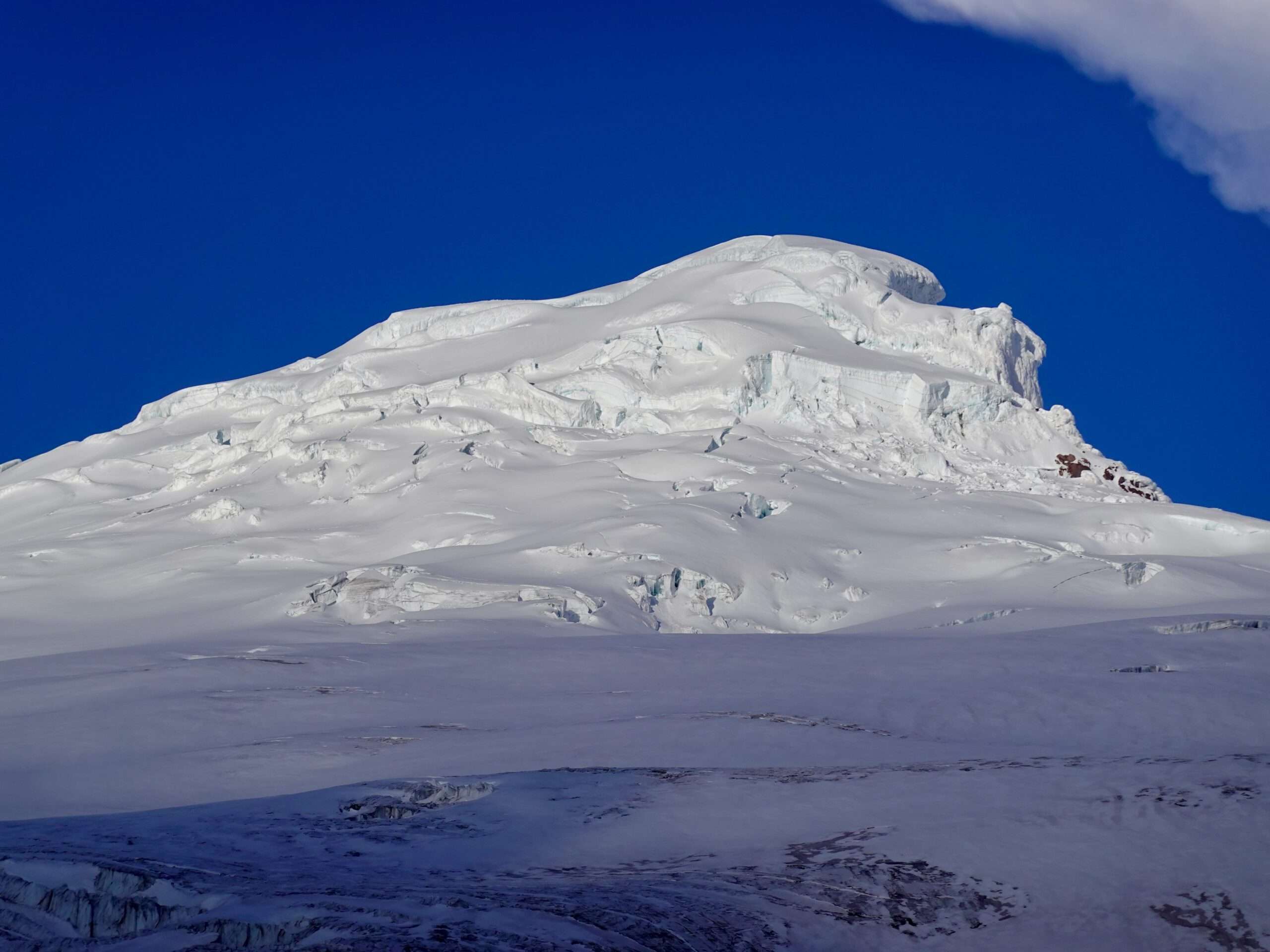 Nevado Cayambe ecuador ski expedition